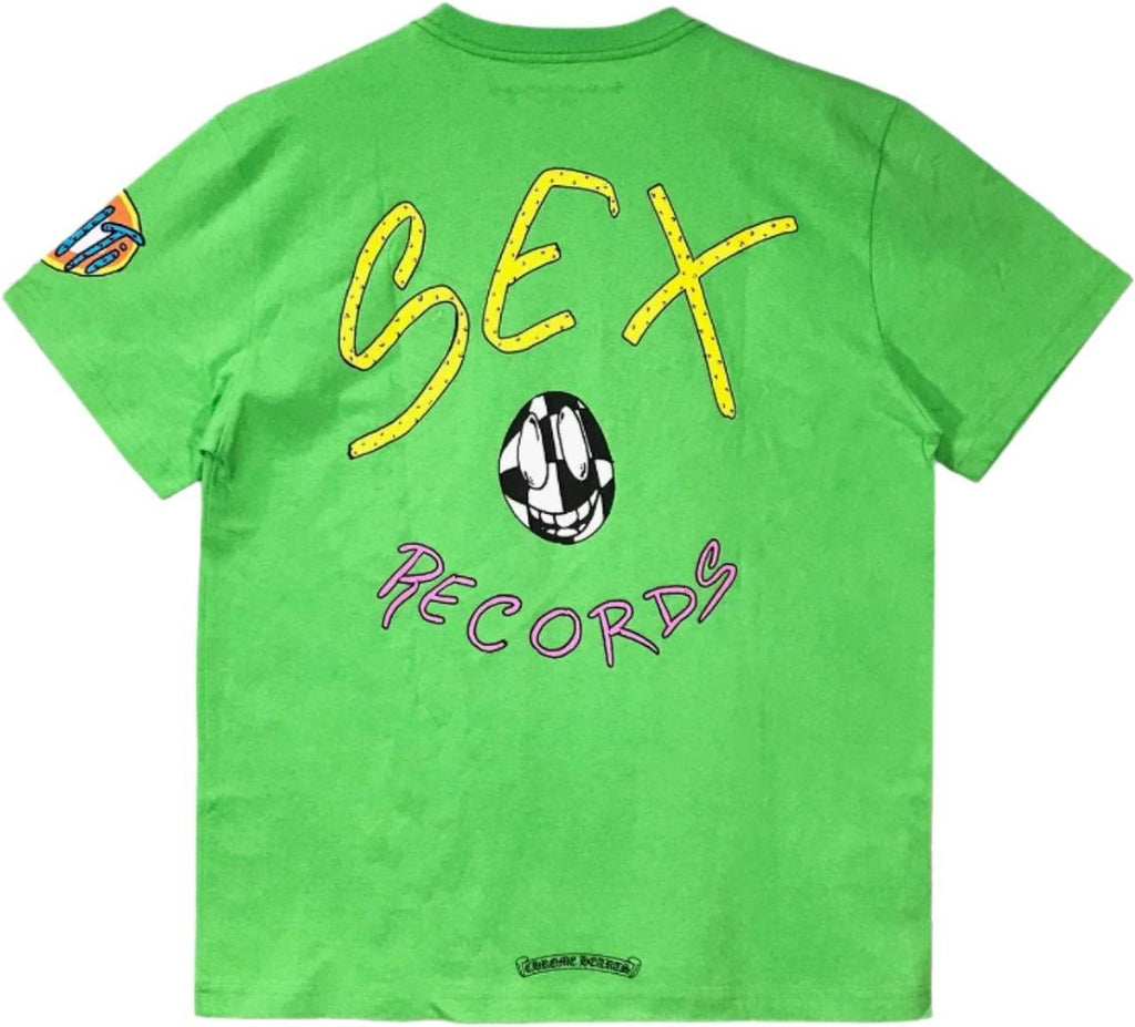 CHROME HEARTS S*X RECORDS LIME GREEN